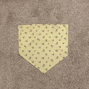 Pastel Yellow Flower Tube Top